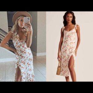 Abercrombie Tie Strap Midi dress